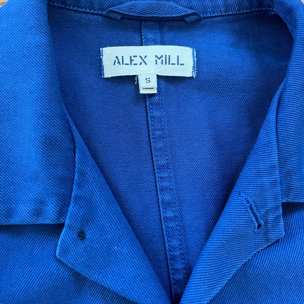 Alex Mill Men's Work Jacket - Blue - Picture 2 of 3